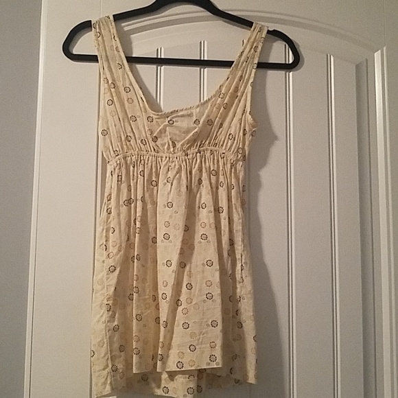 Tan Banana Republic Sleeveless Top - Picture 4 of 4
